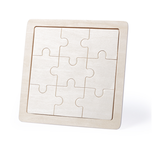 Puzzle in legno 9 pezzi SUTROX MKT5719 - Neutro
