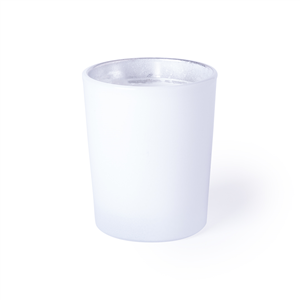 Candela aromatica in vetro NETTAX MKT5828 - Bianco