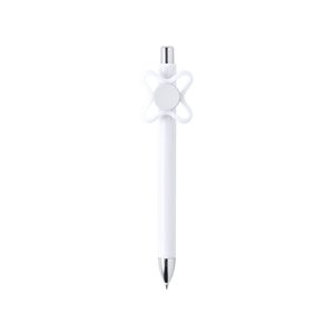 Penna personalizzata con spinner KARSOL MKT6027 - Bianco