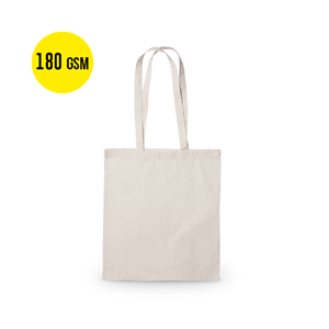 Shopper bag personalizzata in cotone 180gr cm 37x41 PONKAL MKT6049 - Neutro