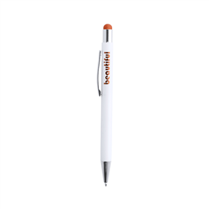 Penna in alluminio con touch screen WONER MKT6078 - Arancio