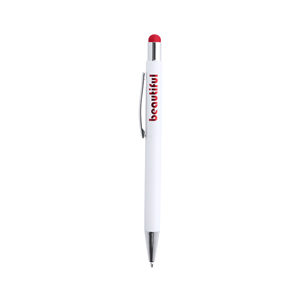 Penna in alluminio con touch screen WONER MKT6078 - Rosso