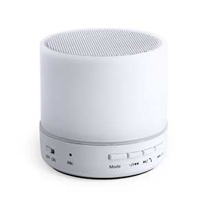 Speaker Bluetooth personalizzato con LED intelligente STOCKEL MKT6086 - Bianco