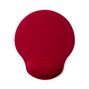Mousepad personalizzato con poggia polso MINET MKT6140 - Rosso