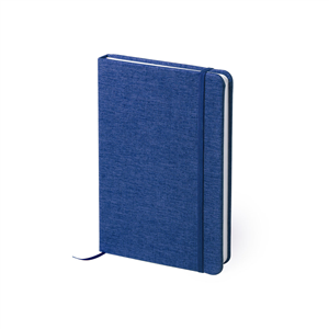 Quaderno personalizzato con copertina in poliestere TALFOR MKT6193 - Blu
