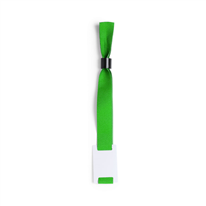 Braccialetti in tessuto personalizzabili FESTAK MKT6199 - Verde