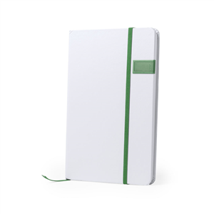 Quaderno con copertina rigida e chiavetta USB da 16GB in formato A5 BOLTUK MKT6201 - Verde