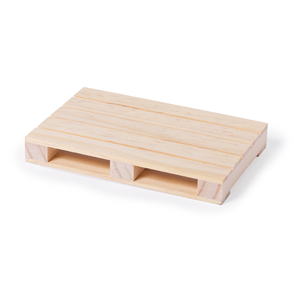 Sottobicchiere in legno a forma pallet PALET MKT6275 - Neutro