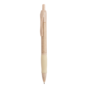 Penna a sfera in paglia di grano ROSDY MKT6334 - Naturale