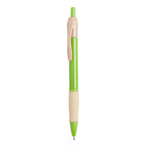Penna a sfera in paglia di grano ROSDY MKT6334 - Verde
