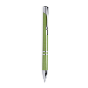 Penna a sfera in paglia di grano NUKOT MKT6335 - Verde