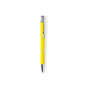 Penna a sfera in alluminio ZROMEN MKT6366 - Giallo