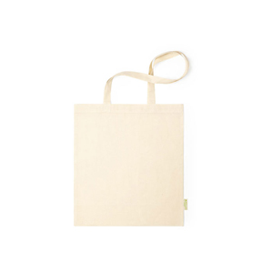 Shopper personalizzata in cotone organico 120gr cm 38x42 MISSAM MKT6389 - Naturale