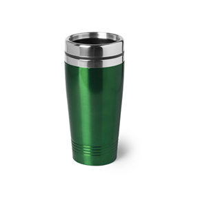 Bicchiere termico in acciaio 450 ml DOMEX MKT6403 - Verde
