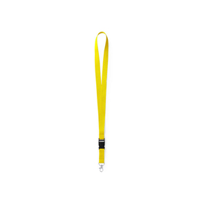 Laccio da collo lanyard KUNEL MKT6415 - Giallo