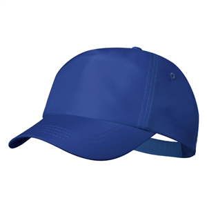 Cappellino baseball personalizzato in rpet 5 pannelli KEINFAX MKT6420 - Blu