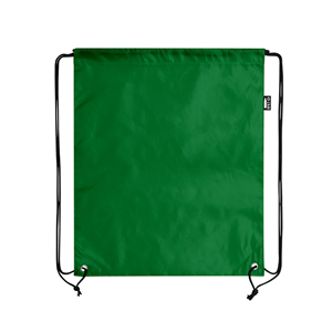 Zainetto a sacca personalizzato in rpet LAMBUR MKT6430 - Verde