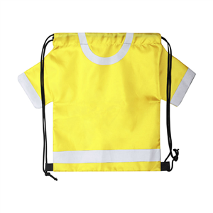 Zainetto personalizzato per bambini a forma di maglietta TROKYN MKT6449 - Giallo