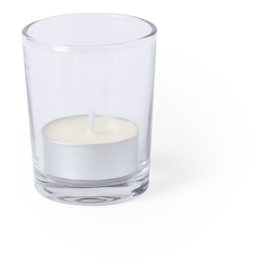 Candela aromatica in vetro PERSY MKT6485 - Bianco