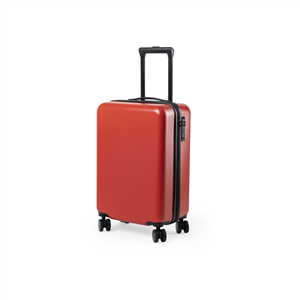 Valigia trolley in ABS HESSOK MKT6556 - Rosso