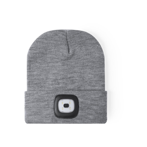 Cappello invernale personalizzato con 4 Leds KOPPY MKT6558 - Grigio