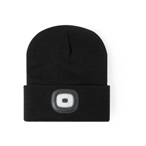 Cappello invernale personalizzato con 4 Leds KOPPY MKT6558 - Nero