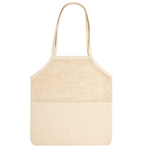 Borsa a rete per la spesa in cotone TROBAX MKT6572 - Naturale