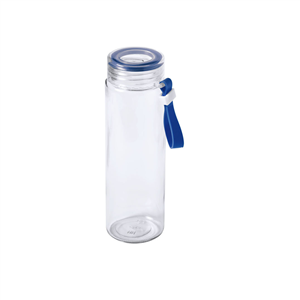 Borraccia vetro personalizzata 420 ml HELUX MKT6583 - Blu