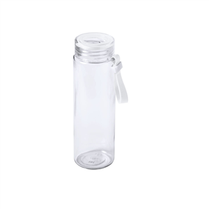 Borraccia vetro personalizzata 420 ml HELUX MKT6583 - Bianco