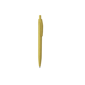 Penna ecologica in paglia di grano WIPPER MKT6605 - Giallo