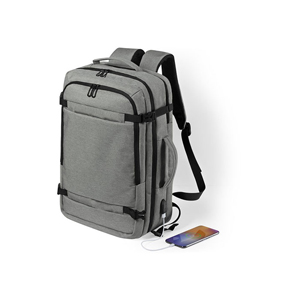 Zaino da viaggio con porta computer 17 pollici SULKAN MKT6620 - Grigio