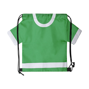 Sacca personalizzata a forma di maglietta PAXER MKT6632 - Verde