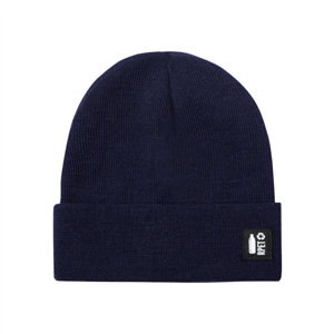 Cappello personalizzato invernale in rpet HETUL MKT6854 - Blu Navy