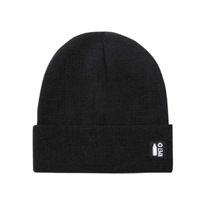 Cappello personalizzato invernale in rpet HETUL MKT6854 - Nero