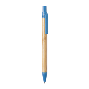 Penna sfera in bamboo e fibra di grano ROAK MKT6941 - Blu