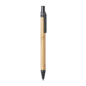 Penna sfera in bamboo e fibra di grano ROAK MKT6941 - Nero