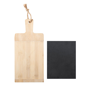 Tagliere in bamboo e ardesia SISIM MKT6951 - Neutro