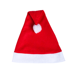Cappello Babbo Natale personalizzato in poliestere PAPA NOEL MKT8622 - Rosso