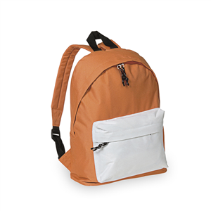 Zainetto da viaggio personalizzato DISCOVERY MKT9012 - Arancione - Bianco