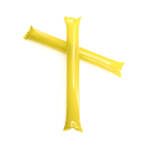 Bastoni tifo gonfiabili STICK MKT9075 - Giallo