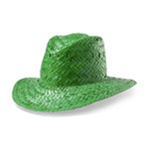 Cappello personalizzato in paglia SPLASH MKT9195 - Verde