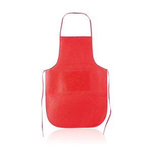 Grembiule in tnt CHEF MKT9288 - Rosso