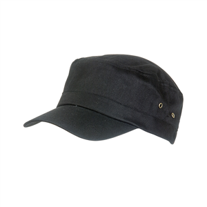 Cappellino militare in cotone SAIGON MKT9678 - Nero