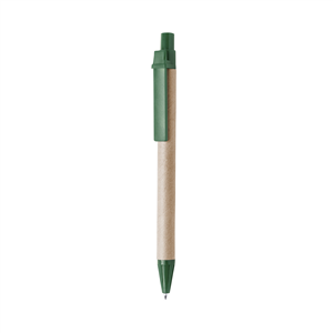 Penna a sfera ecologica in cartone riciclato COMPO MKT9696 - Verde