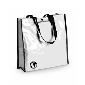 Shopper ecologica biodegradabile cm 38x38x12,5 RECYCLE MKT9771 - Bianco