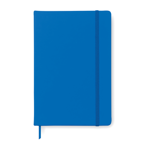 Quaderno con elastico e copertina in poliuterano soft in formato A6 NOTELUX MO1800 - Blu Royal