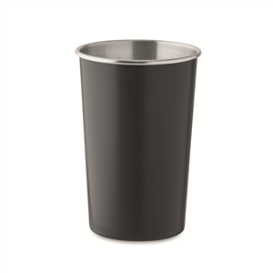Bicchiere riutilizzabile in acciaio inox riciclato 300ml FJARD MO2063 - Nero