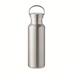 Bottiglia termica acciaio riciclato 500 ml FLORENCE MO2107 - Silver Opaco