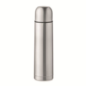 Thermos personalizzato in acciaio riciclato 500 ml MAHUA MO2109 - Silver Opaco