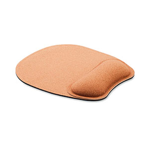 Tappetino mouse ergonomico in sughero MARBO MO2113 - Beige